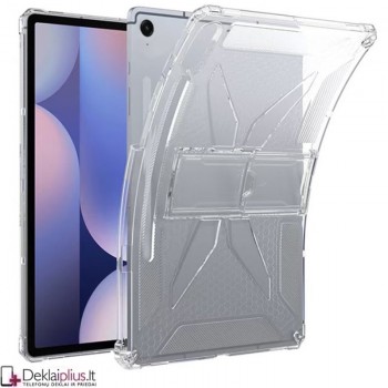 Skaidrus smūgiams atsparus dėklas su rašiklio dėklu (Samsung Galaxy Tab S10 Fe Plus)